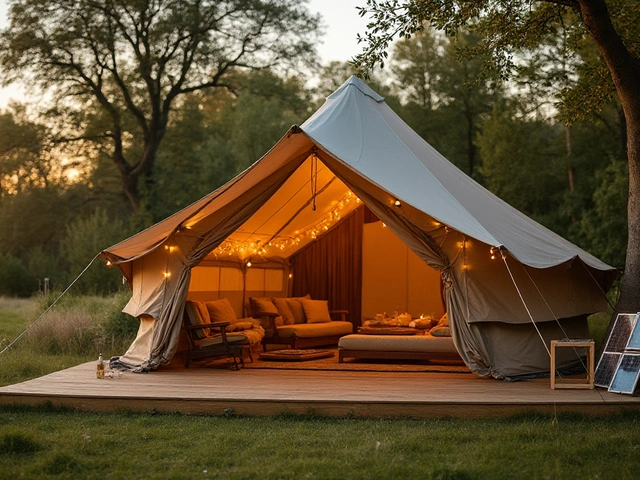 Electricity Access in Eco-Friendly Glamping Getaways