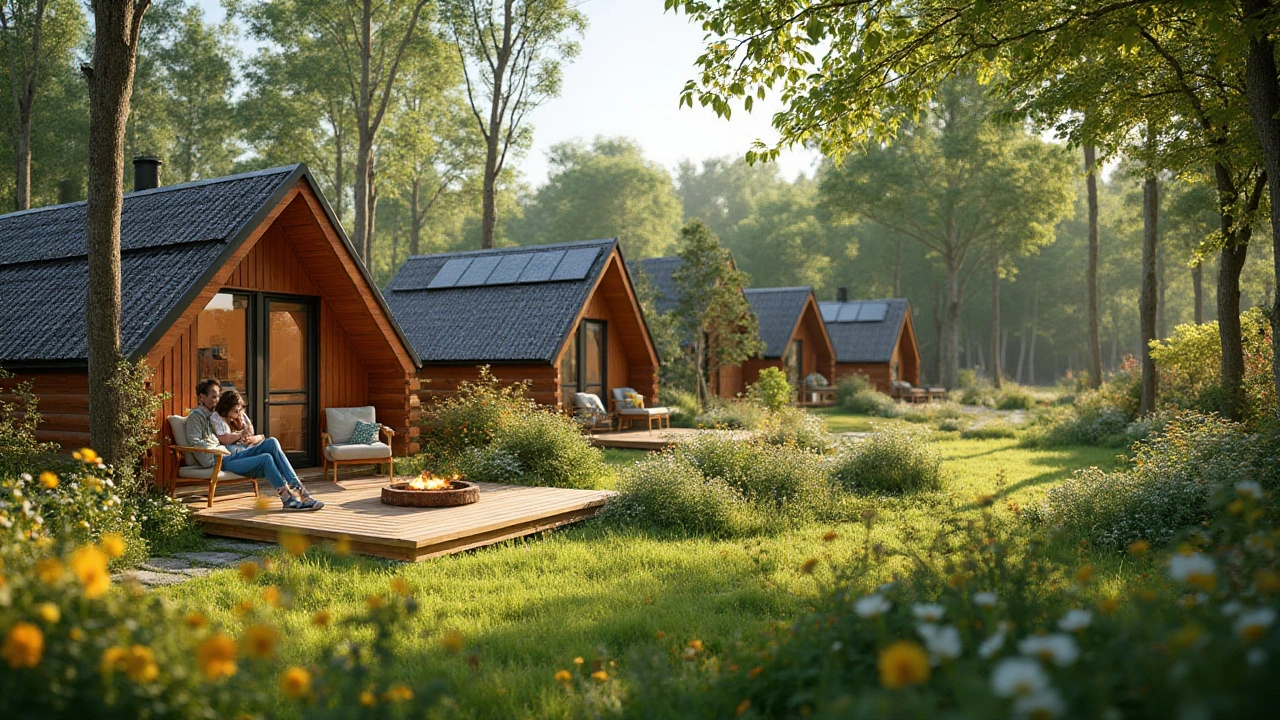 Discover Luxurious Eco-Friendly Cottages for Glamorous Camping