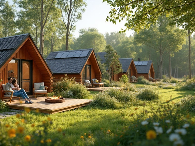 Discover Luxurious Eco-Friendly Cottages for Glamorous Camping