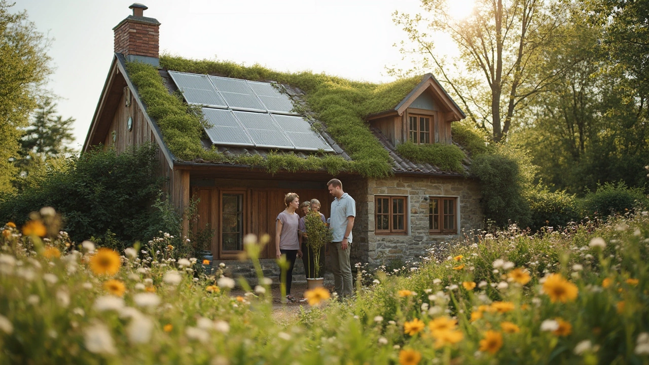 Eco-Friendly Cottage: Building Green from the Ground Up
