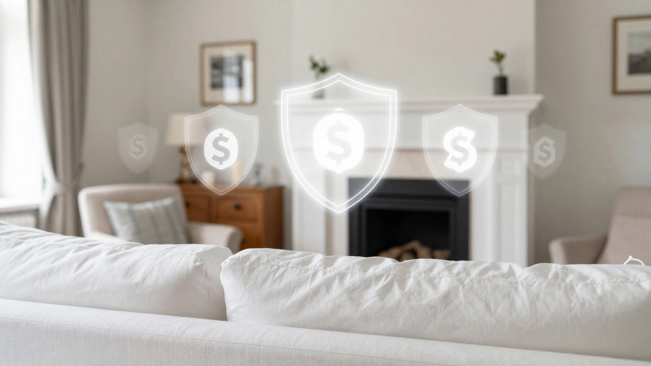 Cozy cottage interior illustrating value of cleaning and support fees